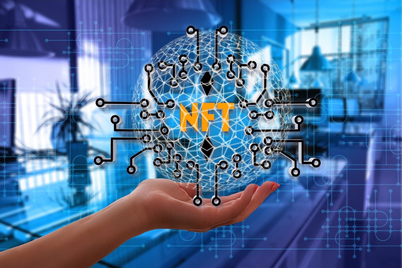 nft non fungible token typography 7023209